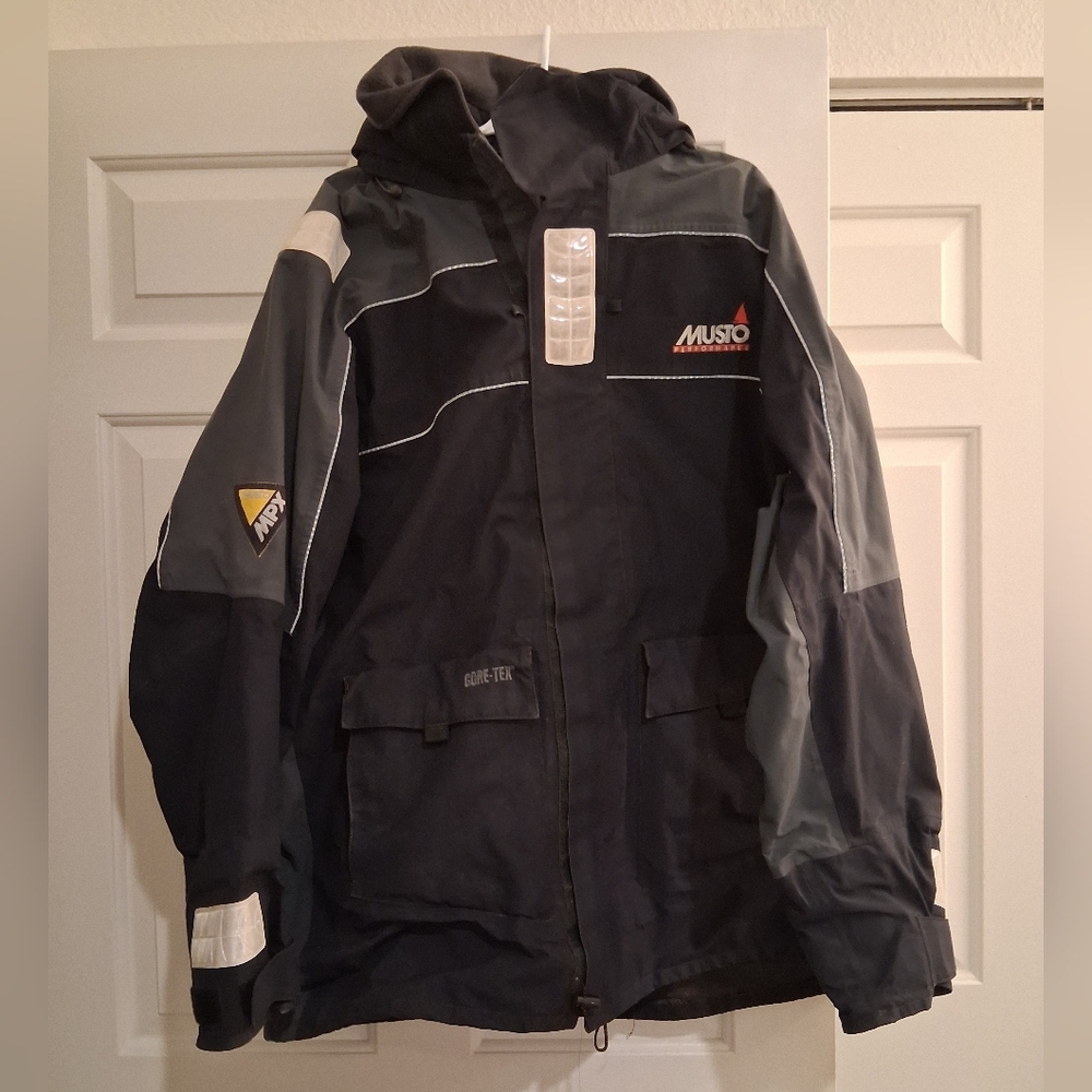 Musto MPX Offshore Sailing Coat and Bib Set Size XXL Black